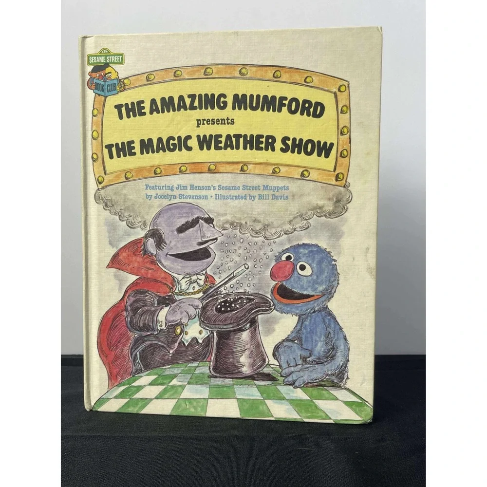 Sesame Street The Amazing Mumford Presents The Magic Weather Show Book‎ 1981